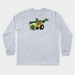 Party Wagon! Kids Long Sleeve T-Shirt